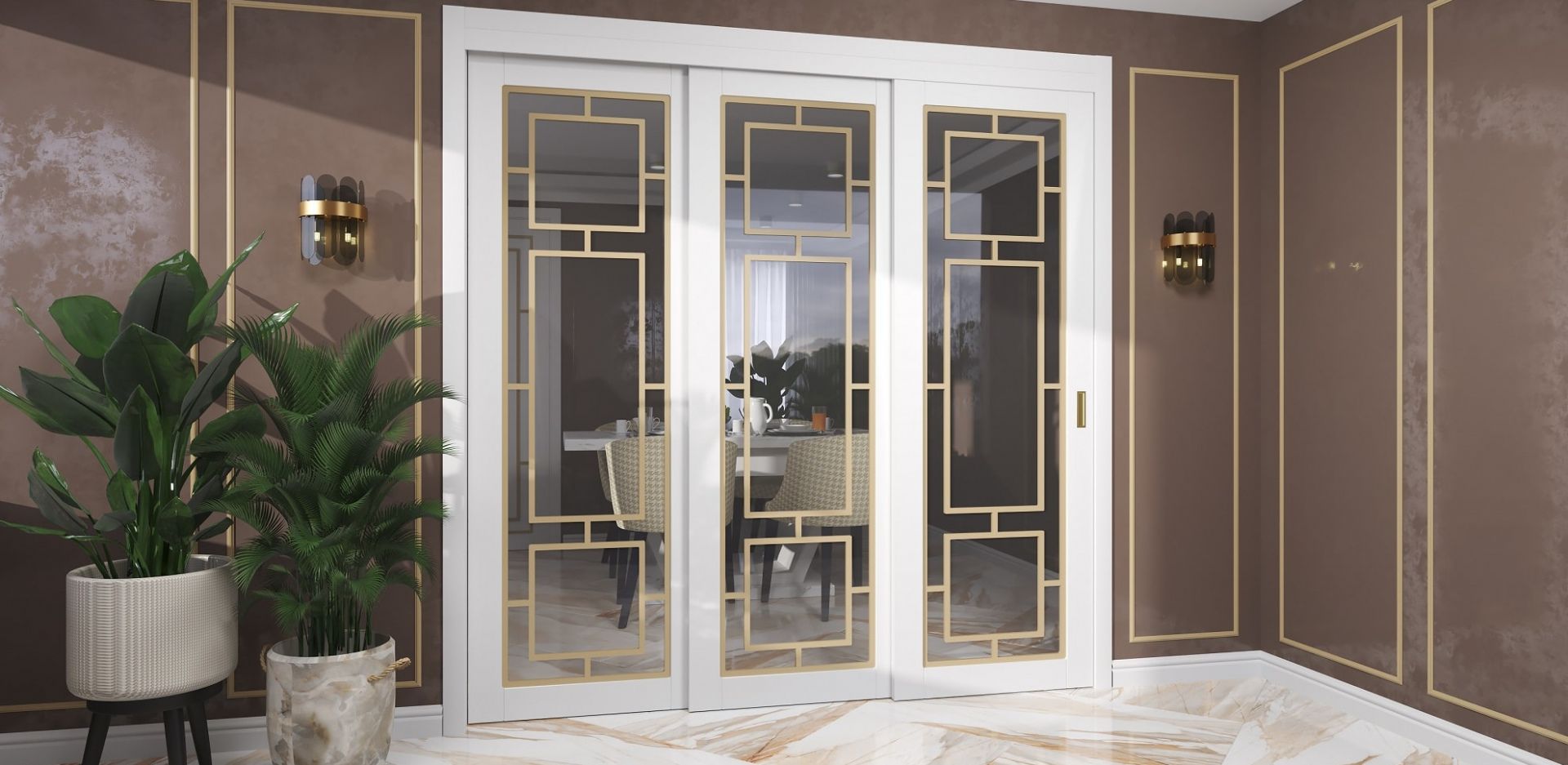 Коллекция Микс - это новый оригинальный образ дверей от фабрики Геона