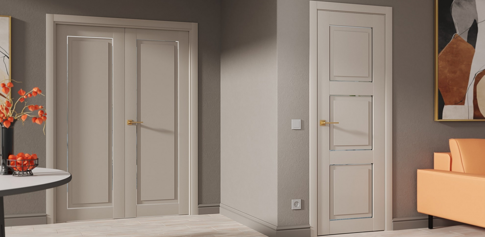 Свежие идеи для Ваших интерьеров c дверями FLUID