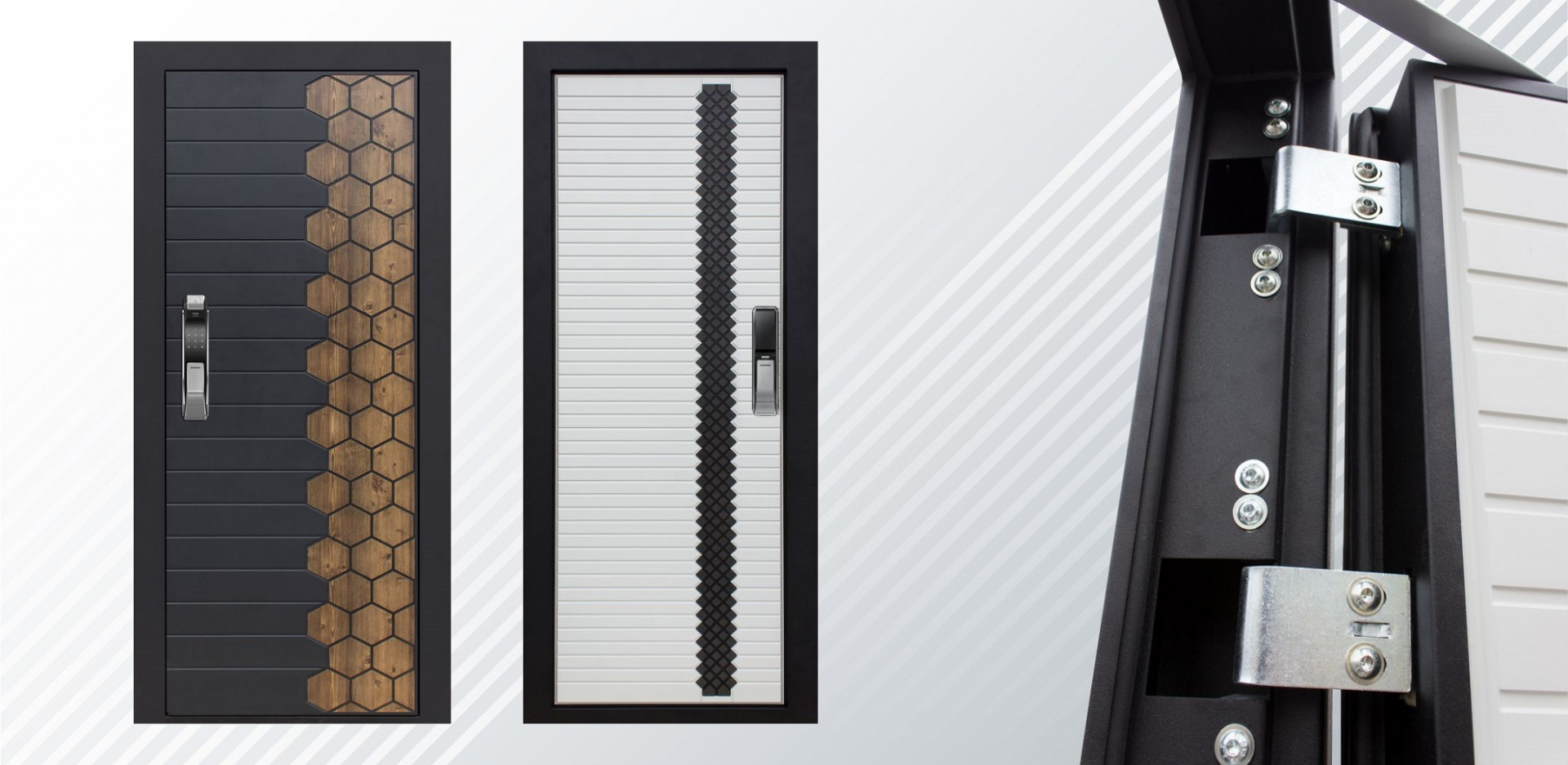 Стальная дверь QUANTUM со скрытыми петлями