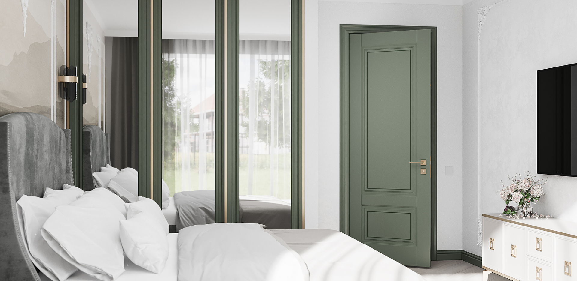 HERMITAGE - новинки дверей с классическим дизайном