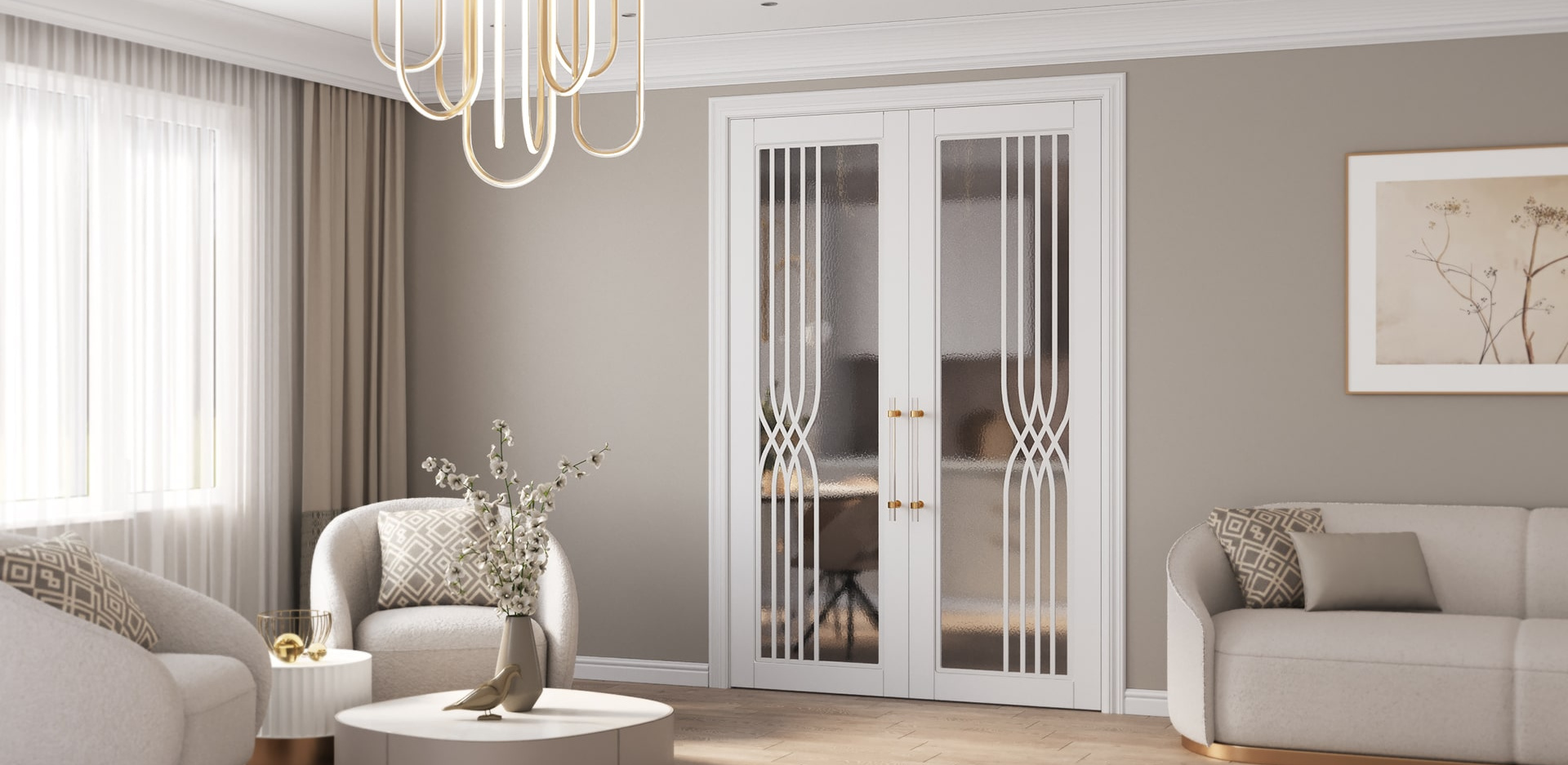 Новинки коллекции МИКС – удивительное сочетание рисунка и нового стекла Kathedral!