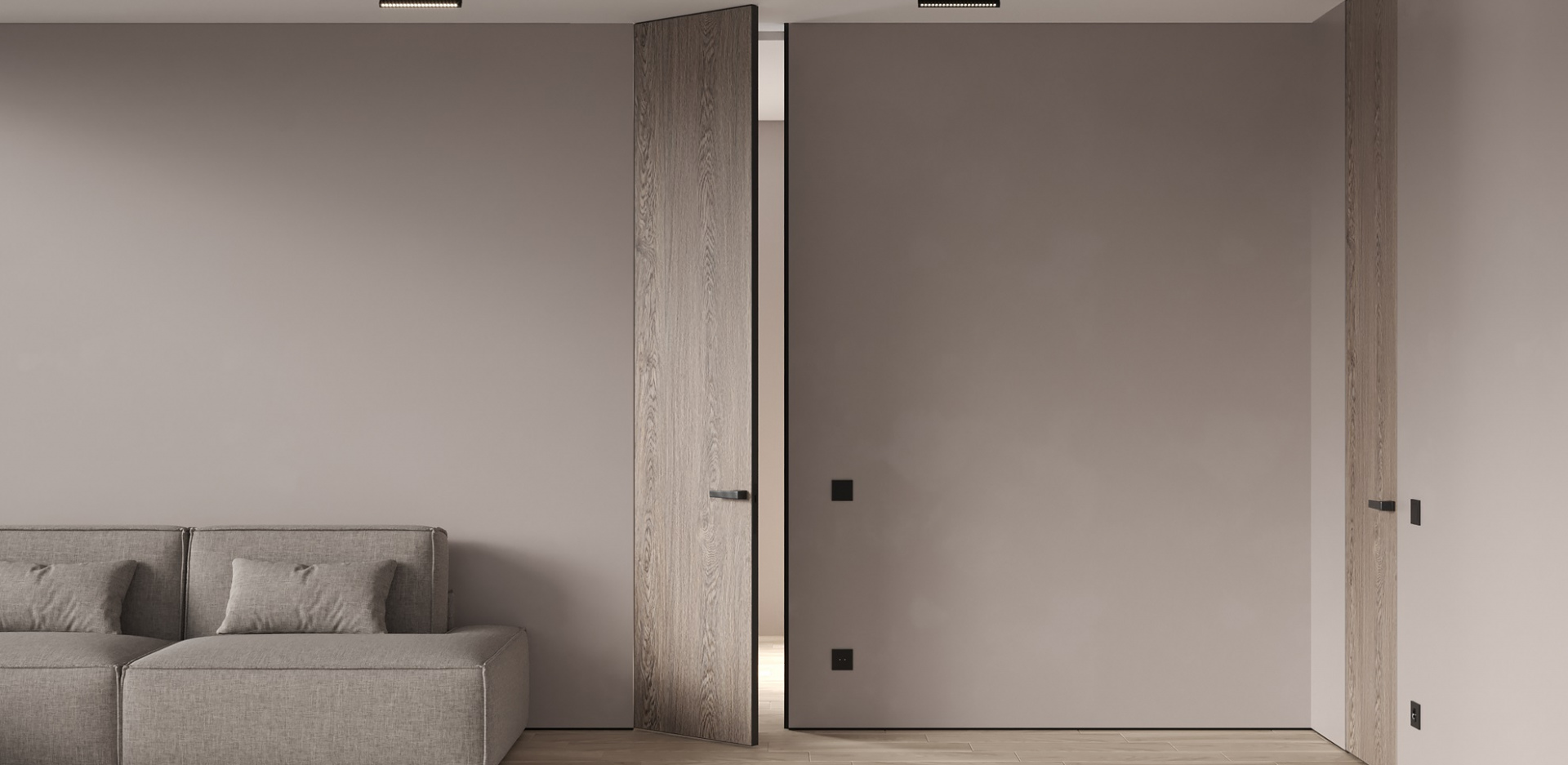 Новый уровень скрытого монтажа – ощутите разницу с толщиной дверей 6 см для комфорта и тишины!