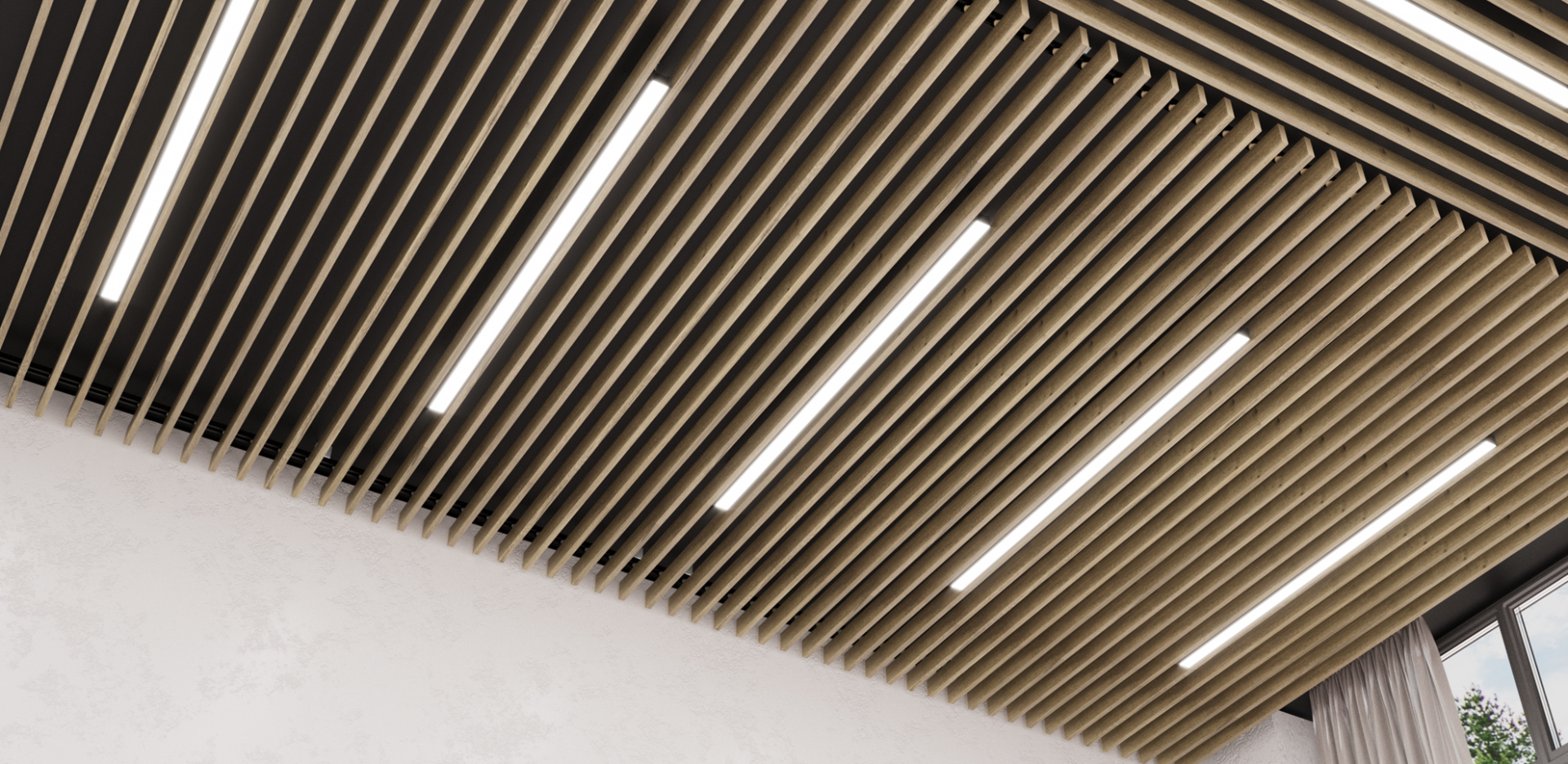 Представляем вашему вниманию реечные потолки от фабрики GEONA